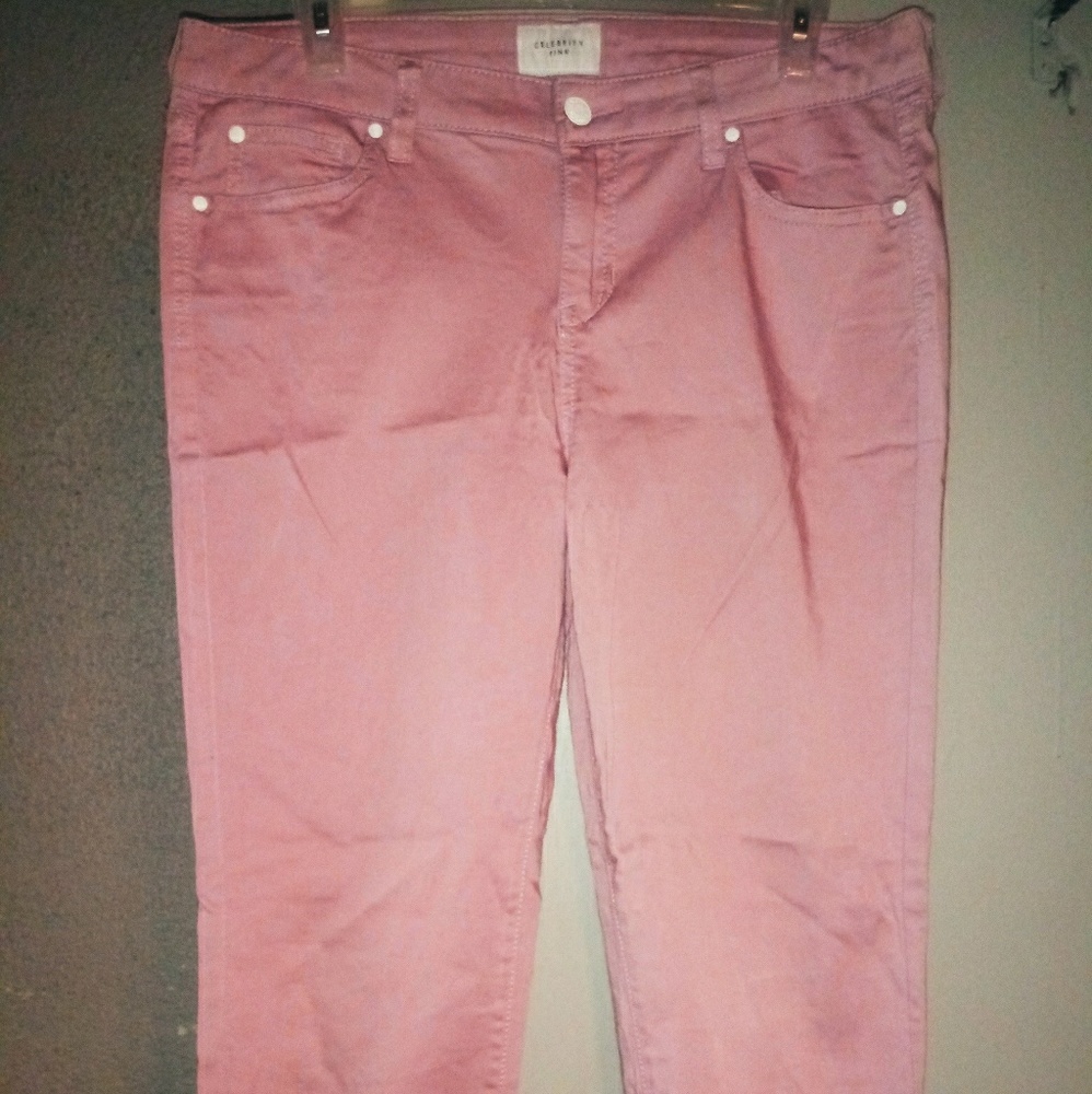 Pink Skinny Jeggings